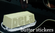 Love Butter Stickers