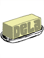 Dela Clothing - Love Butter Stickers