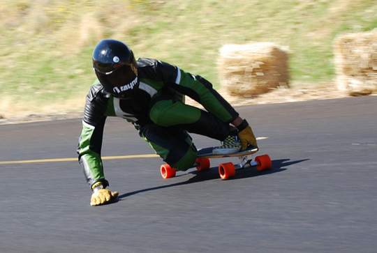 Dela Clothing - Downhill Speedboarding Kenny Bergstrom