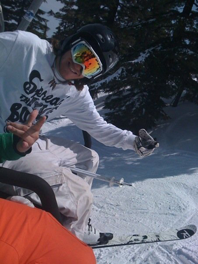 Dela Clothing - Skiing Ari DeLashmutt
